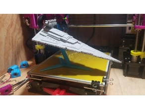 imperial star destroyer display stand sculptures wars 3d print model - Mito3D
