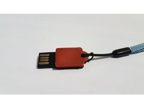 usb stick cas ordinateur clé 3d print model - Mito3D