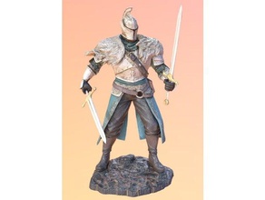 guerrier de la statue sculptures art sculpture des épées le 3d print model - Mito3D