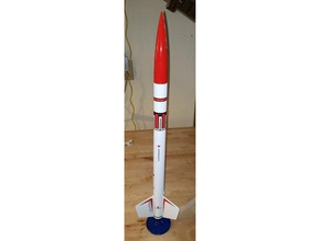 cherokee-e-Modell-Rakete diy 3d print model - Mito3D