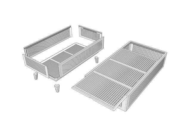 500 g de gel sílice cuadro tapa deslizante los hogares la caso contenedor 3D print model - Mito3D