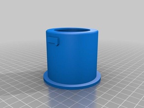 bosch gas 15 vac adattatore per tubo parti 3d print model - Mito3D