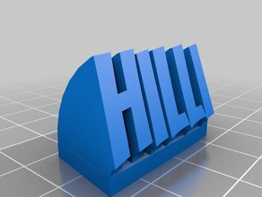 araña hilli de la oficina personalizado 3d print model - Mito3D