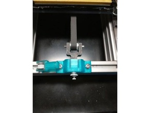 belt tensioner 10mm pullys 3d printer parts 3d print model - Mito3D