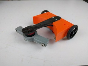 easiest 150g spinner combat robot robotics 3d print model - Mito3D