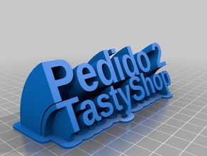 tastyshop pedido2 bureau de personnalisé 3d print model - Mito3D