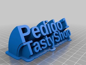 tastyshop pedido1 office customized 3d print model - Mito3D