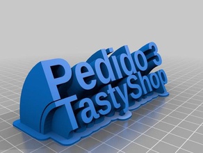 tastyshop pedido3 office customized 3d print model - Mito3D