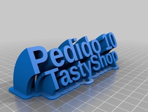 tastyshop pedido10 bureau de personnalisé 3d print model - Mito3D