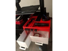 alfawise u30 de armazenamento Impressora 3d peças recipientes accesoires recipiente a caixa 3d print model - Mito3D