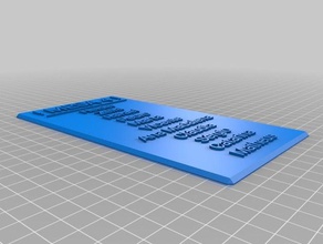 mesa 4 nova office personalizado 3d print model - Mito3D