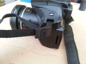 canon camera strap buckle 3d print model - Mito3D