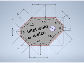 Kehlnaht-Messgerät hand-Werkzeuge diy Manometer praktisch Messen Messung-tool mess Größe tool tools - Schweißen 3d print model - Mito3D