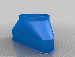 mi personalizar la salida de aire adaptador rak sida las piezas repuesto personalizado 3d print model - Mito3D