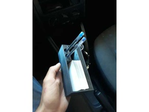 suporte para porta de carro carrinho o visita canetas veículos 3d print model - Mito3D