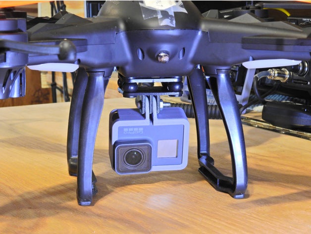 gopro mount vivitar 360 sky eye drone r c vehicles 3D print model - Mito3D