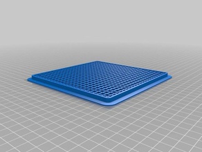 meine angepasste Lüftung-raster Haushalt kundengebundene 3d print model - Mito3D