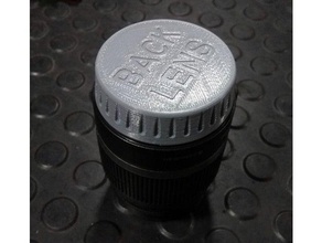 canon lenti cap - fotocamere eos parti dslr il tappo dell'obiettivo fotografia 3d print model - Mito3D