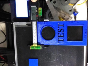 multi test di calibrazione Stampa 3d prove la il pinza creality ender 3 della stampante qualità stampa prova tolleranza 3d print model - Mito3D