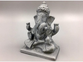 ganesha statua di scansione e aggiornamento scansioni & repliche ahmedabad cambiare ganesh regalo dio l'india il signore nuovi inizi la unico 3d print model - Mito3D