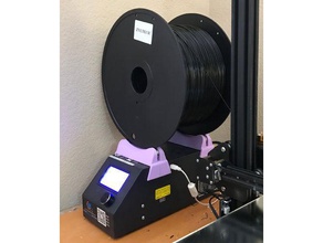 cr-10s tush remix spool holder 3d printing 3d print model - Mito3D