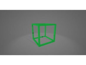 cube decor thing 3d print model - Mito3D