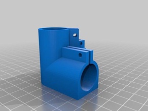 mon personnalisés conduit pipe machin truc raccord à 90 degrés le bricolage personnalisé 3d print model - Mito3D