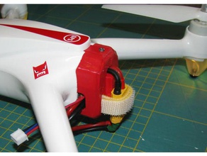 mjx b2 pil bölmesi kapağı v2 böcekler r c araçlar B2B b2se b2w drone quadcopter 3d print model - Mito3D