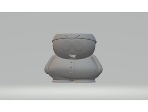 vaso de cartman brinquedos & games figura ação dos desenhos animados o flor south park modo 3d print model - Mito3D