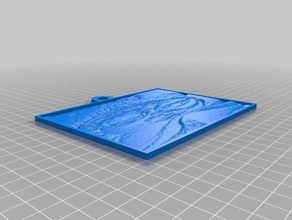 meine angepasste lithopane 2d-Kunst kundengebundene 3d print model - Mito3D