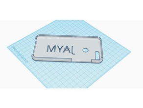 personalised phone case 3d printing 3d print model - Mito3D