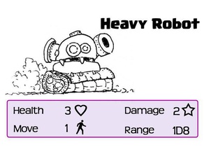 tanks vs robots Brettspiel-Figuren Spiele Brettspiel Roboter 3d print model - Mito3D