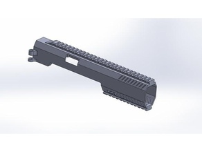 airsoft elite force 1911 tac carbine conversion kit wip update 3d printing 3d print model - Mito3D