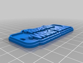 rps windband 2 i portachiavi su misura 3d print model - Mito3D