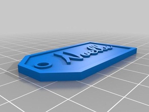 noelle 2 signs & logos customized 3d print model - Mito3D