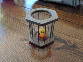 dice jail games dungeons dragons dungeon dnd 3d print model - Mito3D