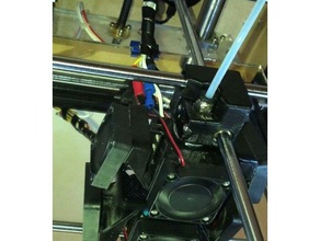 cl260 carriage druckkopf e3d v6 hotend 3d printer parts 3d print model - Mito3D