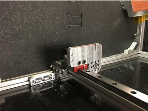 railcore zlt flipped yoke alignment tool 3d printer accessories 3d print model - Mito3D
