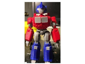 cute optimus prime 3d printing action figure robot mech mecha toy transformer transformers 3d print model - Mito3D
