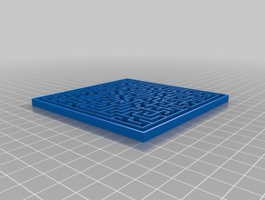 le labyrinthe de vecteur jouets & jeux 3d print model - Mito3D