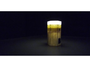 ışık kamp lambası fener el feneri yürüyüş lamba hafif 3d print model - Mito3D
