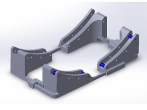ptfe de filaments et spool base Imprimante 3d accessoires filament tube la bobine support 3d print model - Mito3D
