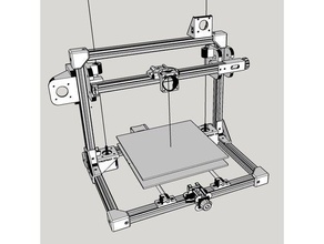 easy cartesian 3d printers print tronxy x3 3d print model - Mito3D