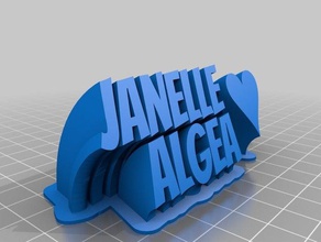 janelleb ofis özelleştirilmiş 3d print model - Mito3D