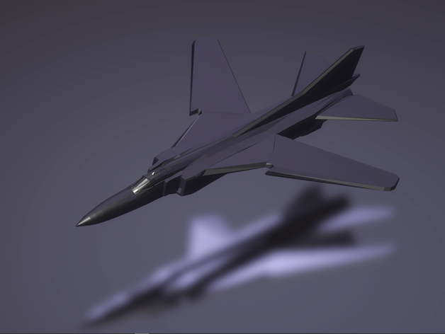 mig-23m flogger b veículos lutador caça a jato interceptor jet aeronaves modernas vvs 3D print model - Mito3D