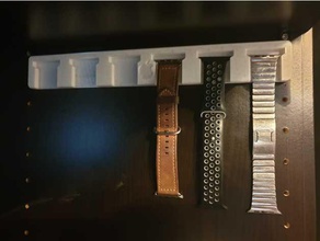 42mm 44mm apple watch strap Halter 3d-drucken Gurt 3d print model - Mito3D