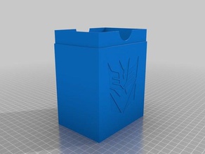 aldatma kartı kutusu oyunlar özelleştirilmiş 3d print model - Mito3D