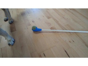 tennis ball chucker pets arm chuck chuck-it dog toy throw thrower 3d print model - Mito3D