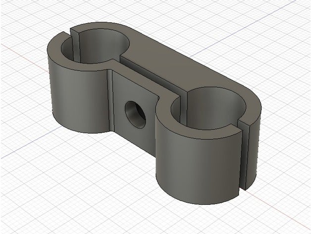 bracket venhill holder 2x 3D print model - Mito3D