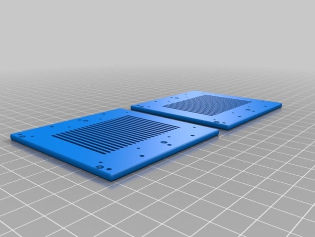 grate fan 3d printing 3D print model - Mito3D